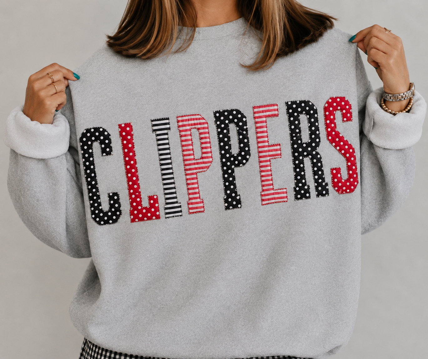 PREORDER CLIPPERS EMBROIDERED SWEATSHIRT