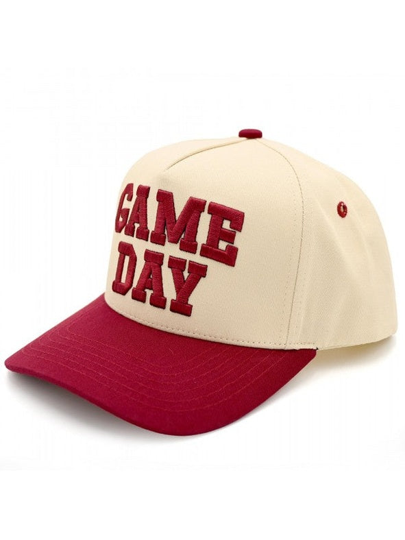 THE GAME DAY BASEBALL HAT- various colors