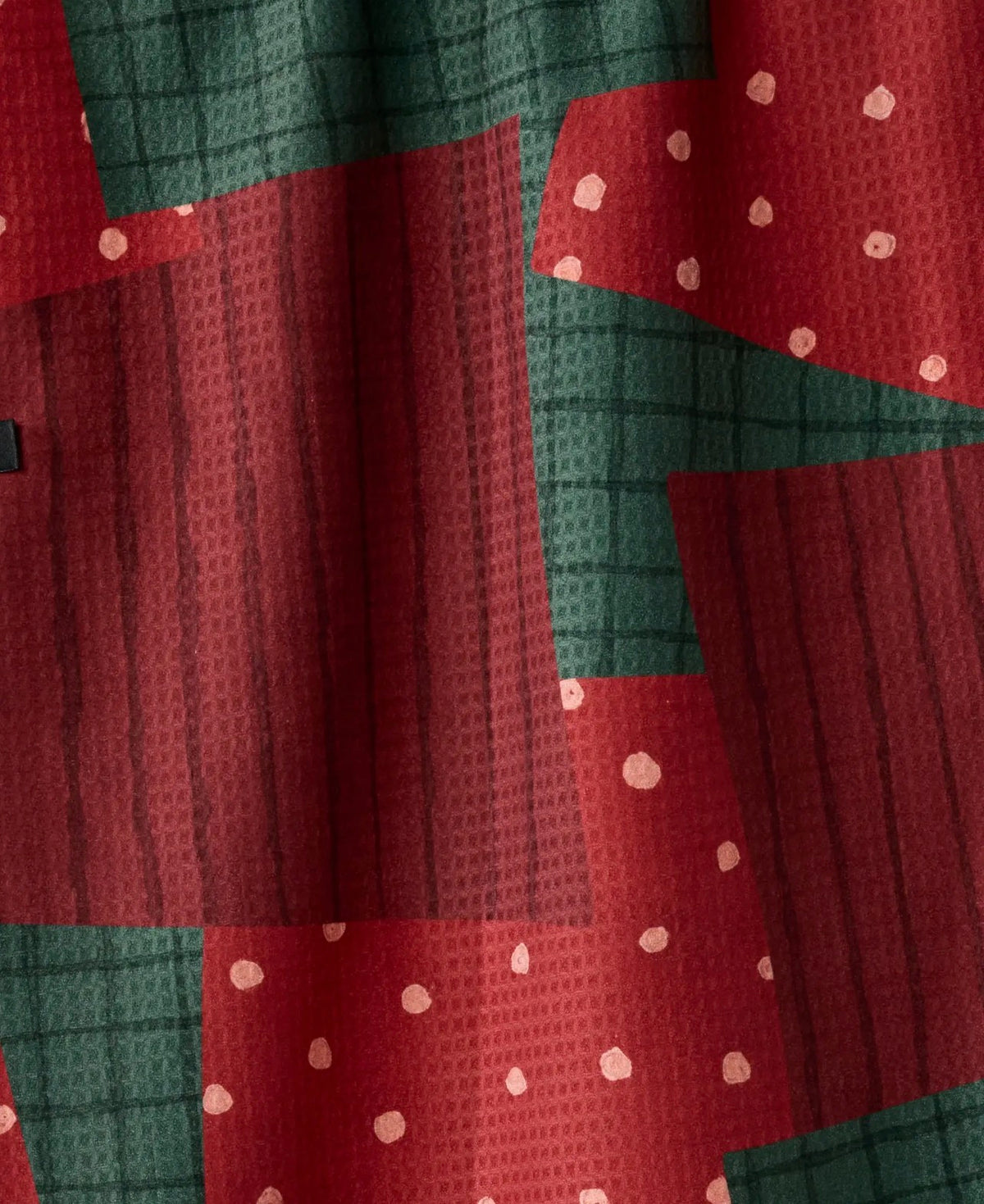 CHRISTMAS CRAFTS GEOMETRY TEA TOWELS - double sided