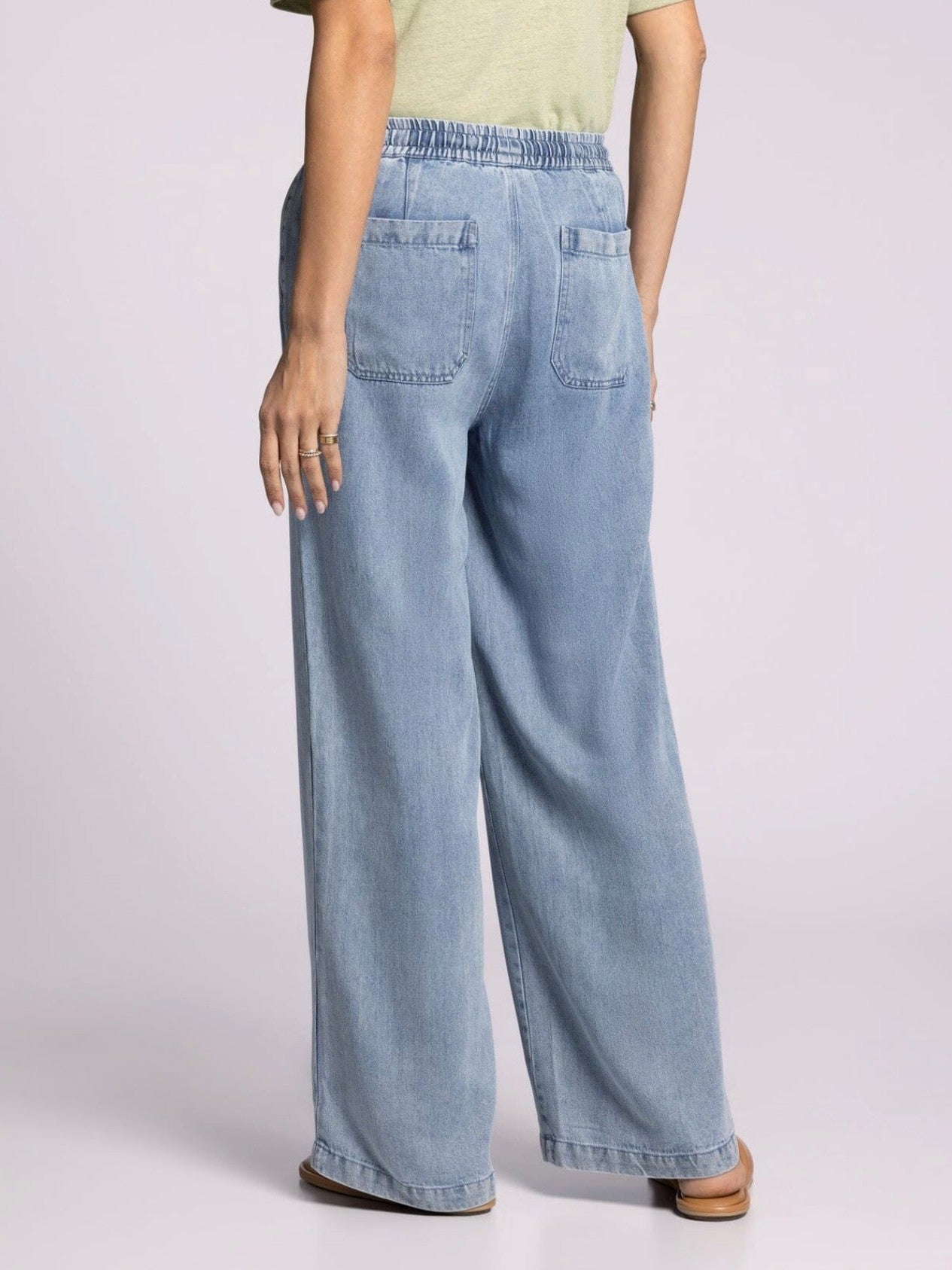 THE PEARLA SOFT & LIGHTWEIGHT PANTS - denim