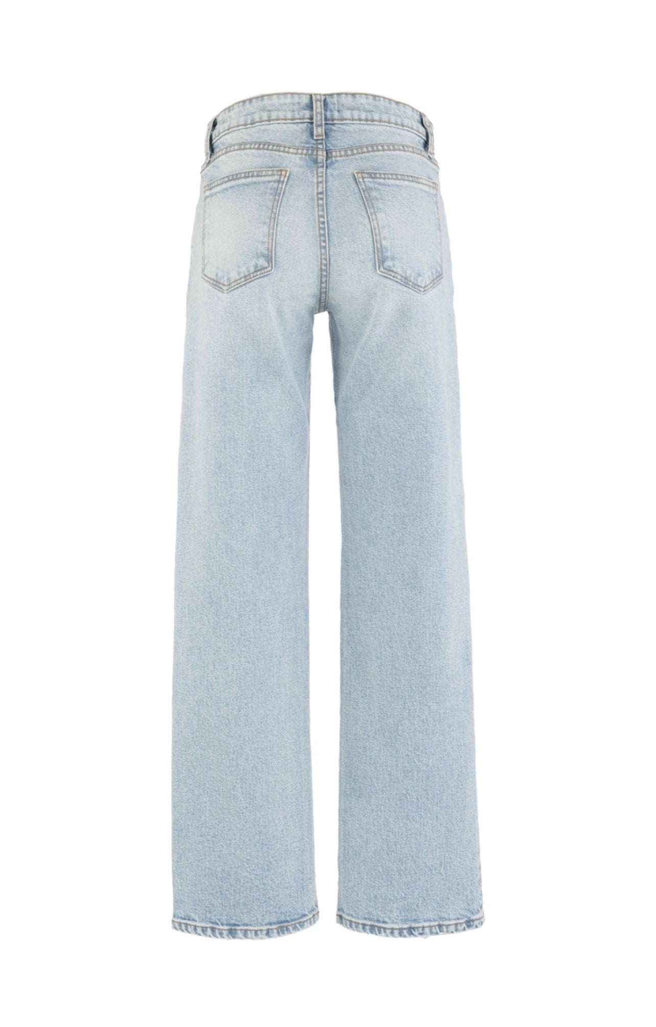 THE SELENA BAGGY LOW RISE STRAIGHT LEG DENIM