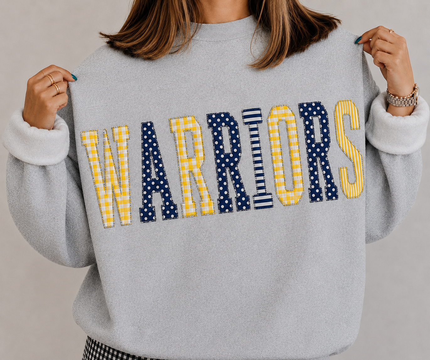 PREORDER WARRIORS EMBROIDERED SWEATSHIRT
