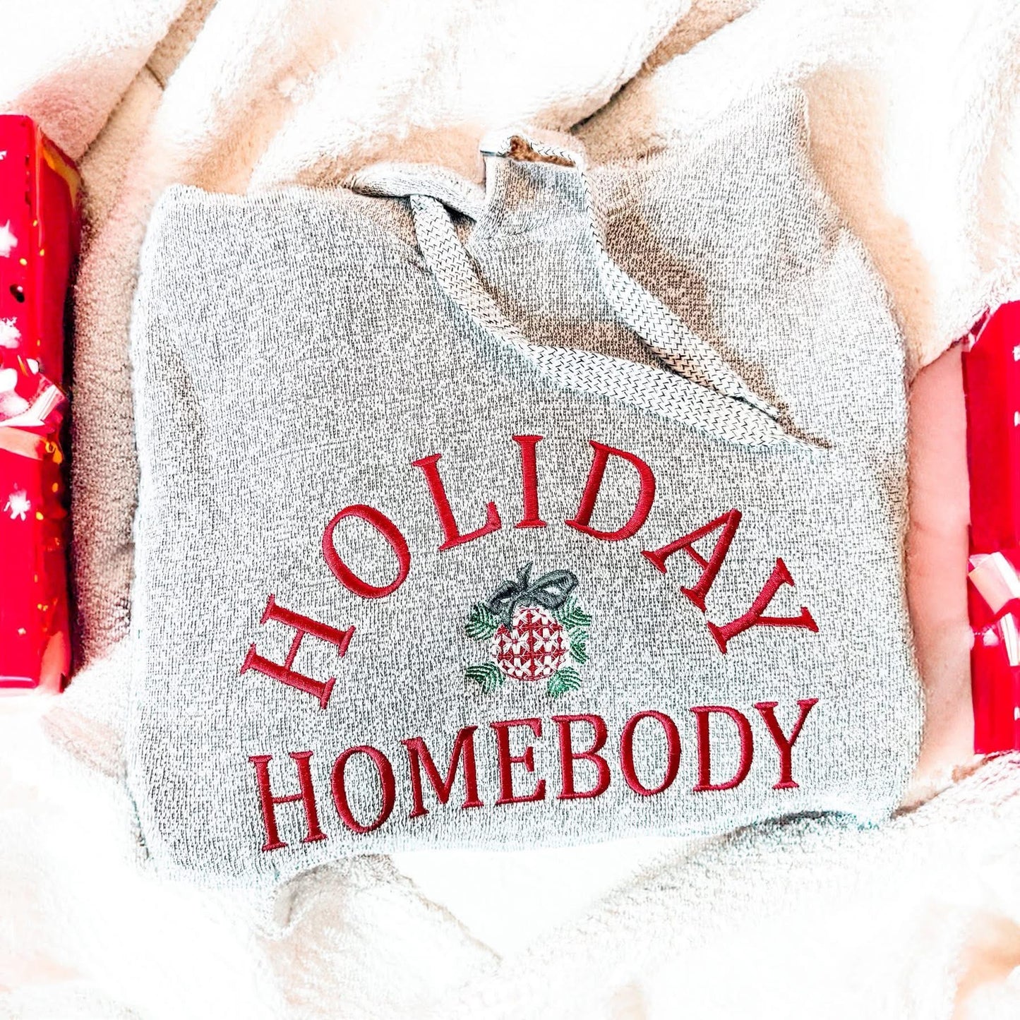 PREORDER THE HOLIDAY HOMEBODY KNIT SWEATER HOODIE
