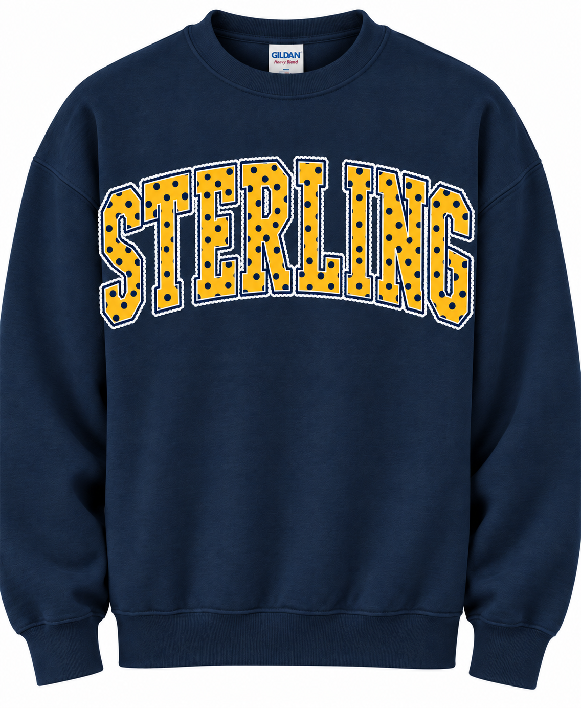 SCHOOL POLKA DOT CREWNECK SWEATSHIRTS - Sterling preorder