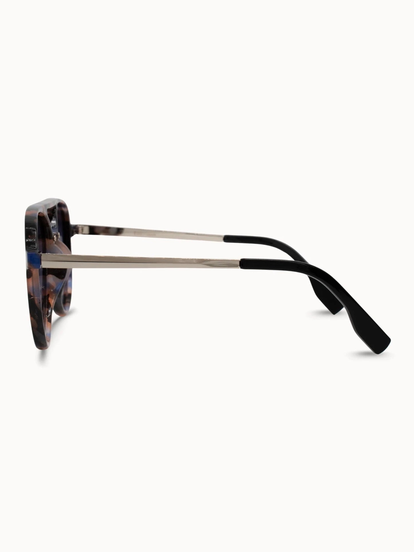 DAX EARHART WOMENS POLARIZED AVIATOR SUNNIES- marble