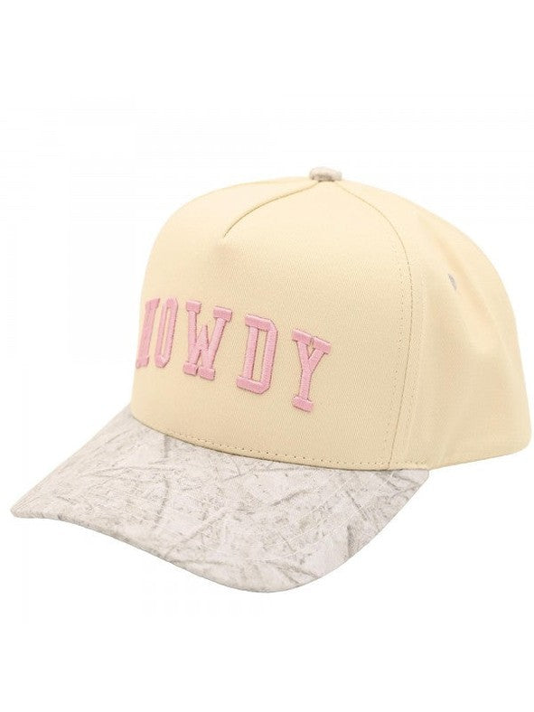 HOWDY CAMO BASEBALL HAT