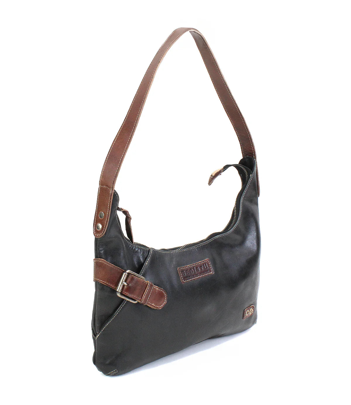 BEDSTU SEEMLY SHOULDER BAG - black teak rustic