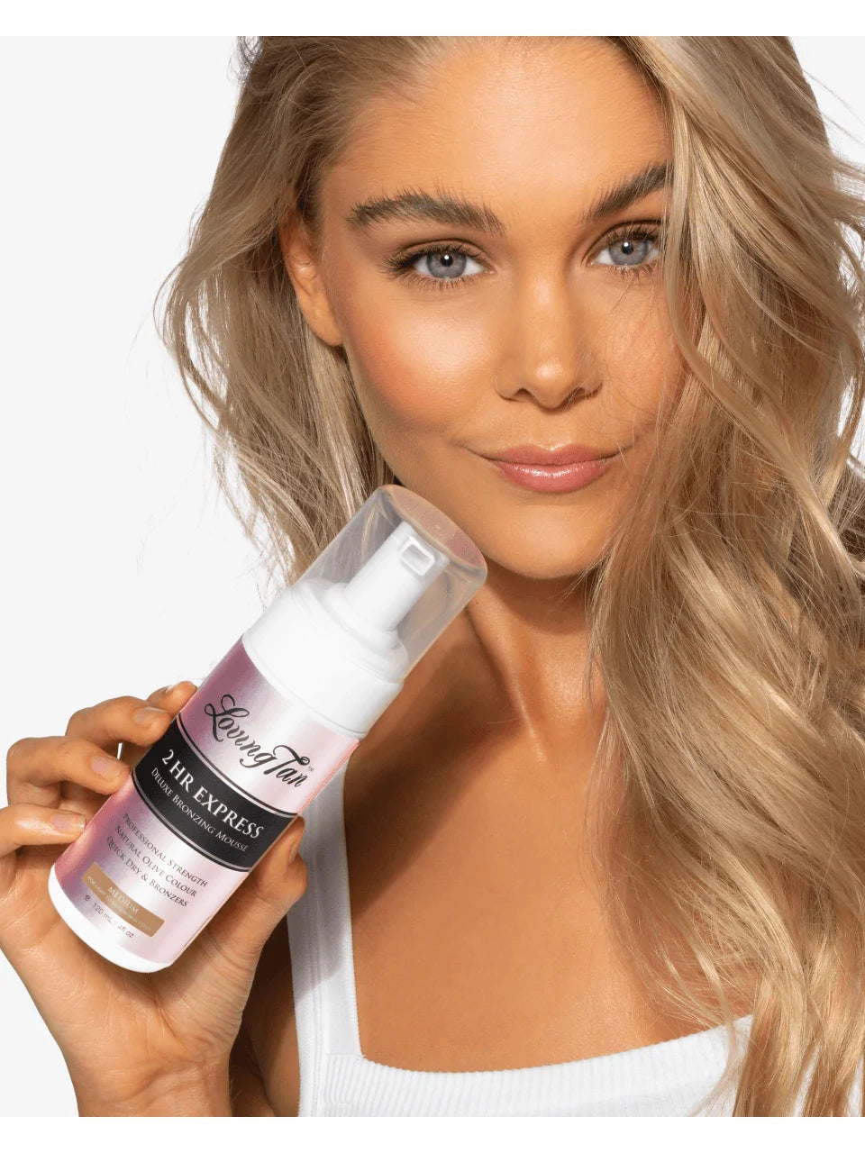LOVING TAN 2 HR EXPRESS BRONZING MOUSSE - medium