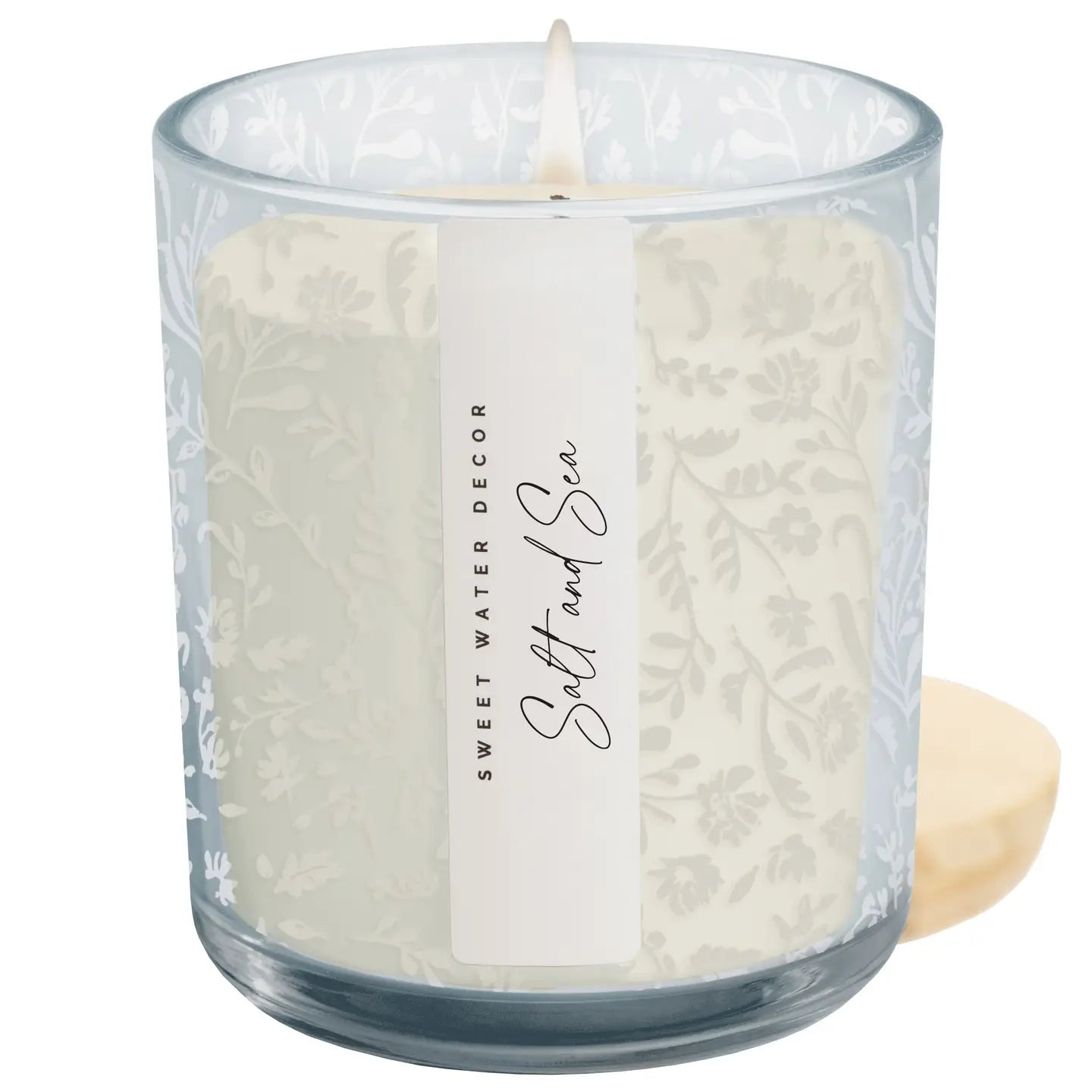 SALT & SEA SOY CANDLE BLUE TINT JAR