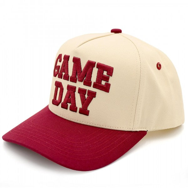 THE GAME DAY BASEBALL HAT- various colors