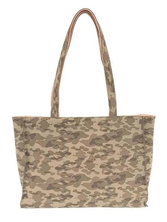 THE CAMO/PINK REVERSIBLE TOTE BAG