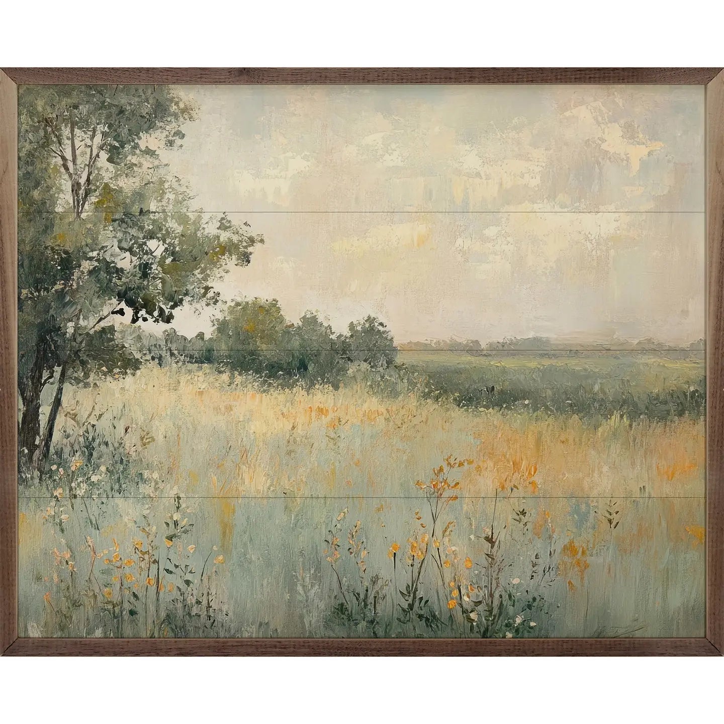 COUNTRY WILDFLOWER LANDSCAPE PICTURE