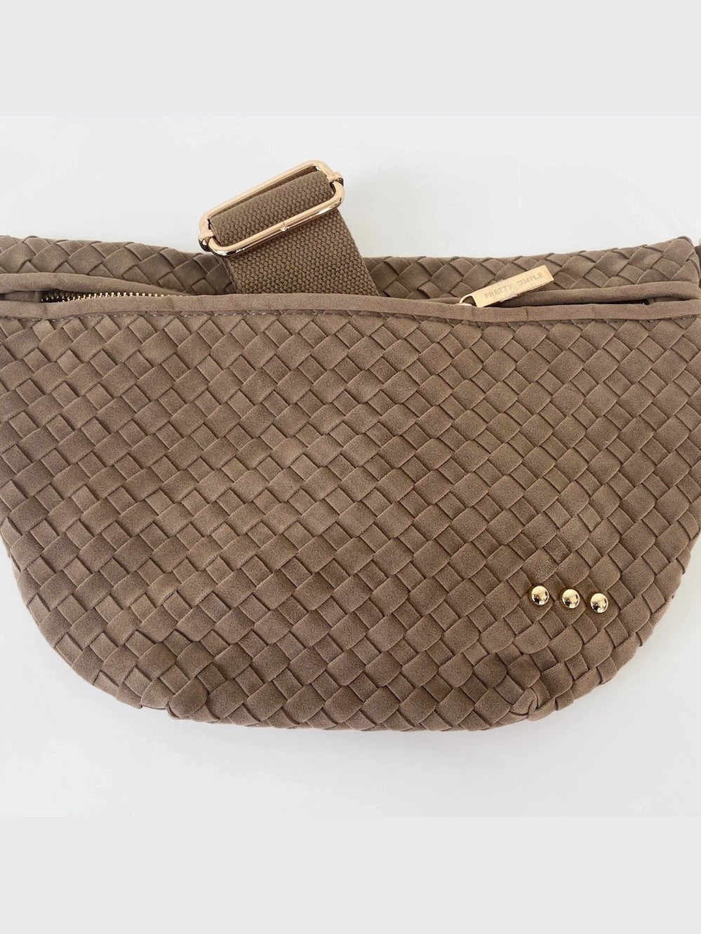 THE WESTLYN SUEDE BUM BAG - primrose