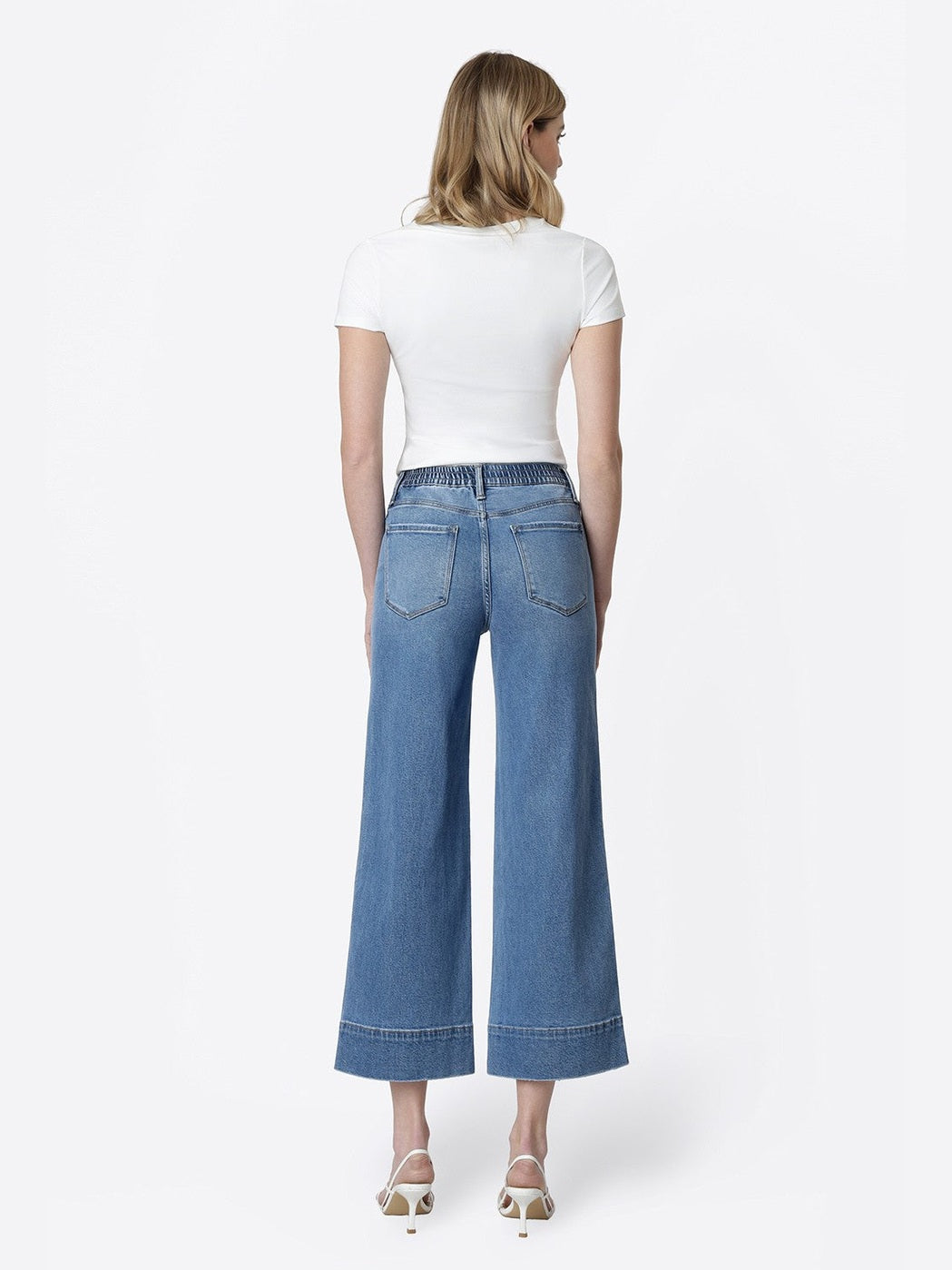 THE BLAKELY TENCEL WIDE LEG PANT