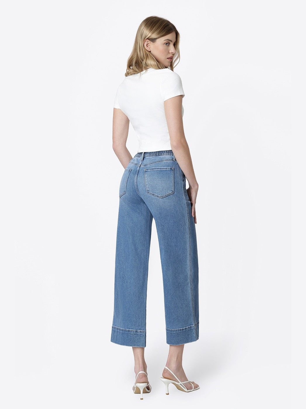 THE BLAKELY TENCEL WIDE LEG PANT