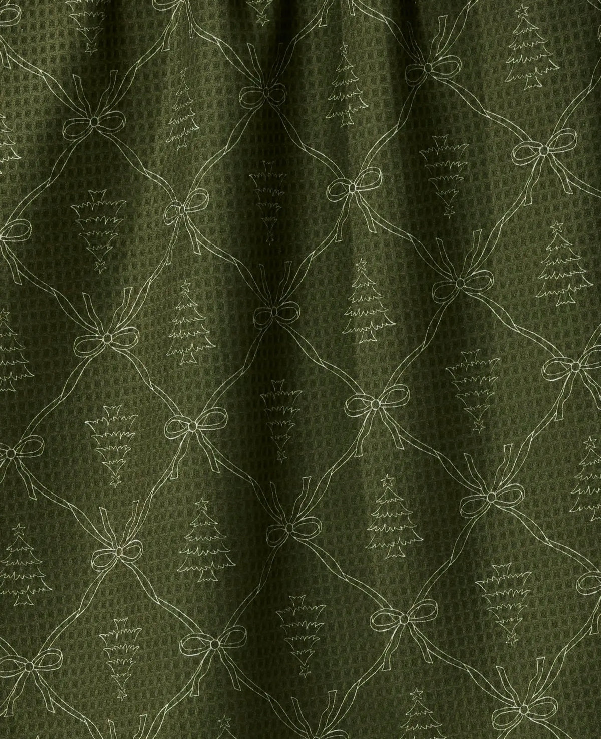 CEDAR BOWS GEOMETRY TEA TOWELS - double sided