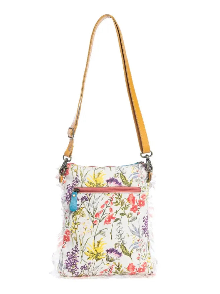 MEADOW PEACE CROSSBODY FLORAL PURSE