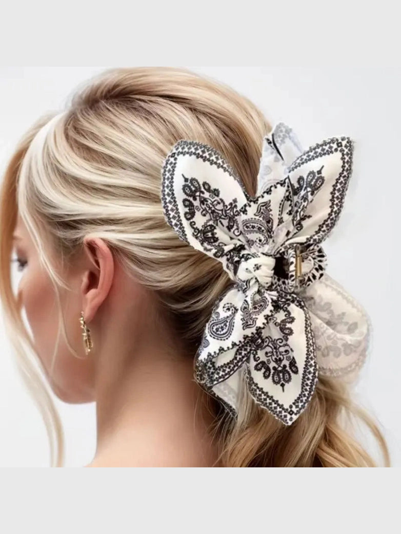 THE PAISLEY BOHO VINTAGE HAIR CLIPS