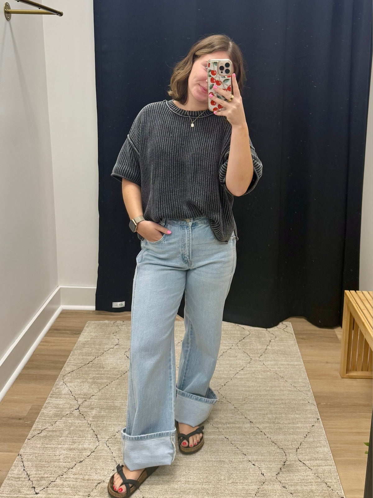 THE NATALIE MINERAL WASHED SWEATER - 2 colors