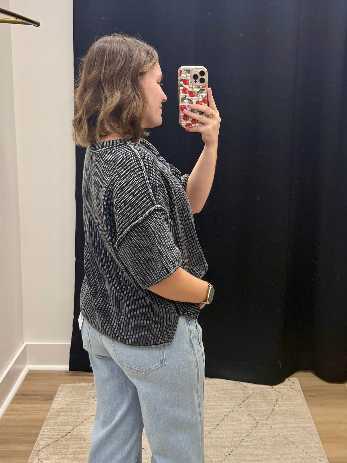 THE NATALIE MINERAL WASHED SWEATER - 2 colors