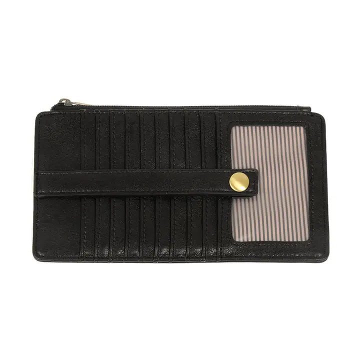 THE KARA MINI WALLET SLEEVE - black