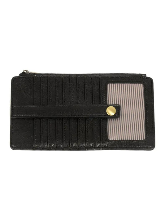 THE KARA MINI WALLET SLEEVE - black