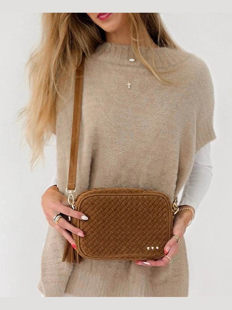 THE WILLOW SUEDE SHOULDER BAG - various