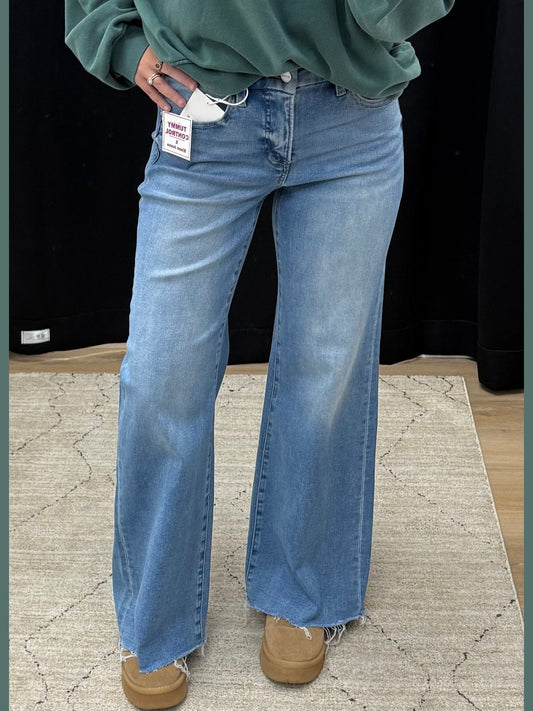THE MARLEE WIDE LEG TUMMY CONTOL DENIM