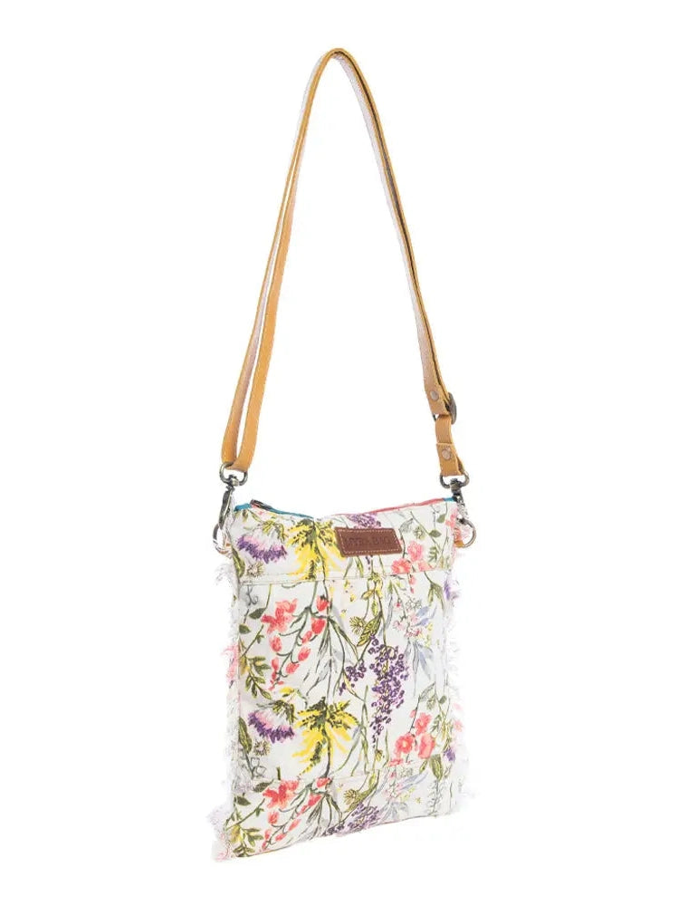 MEADOW PEACE CROSSBODY FLORAL PURSE