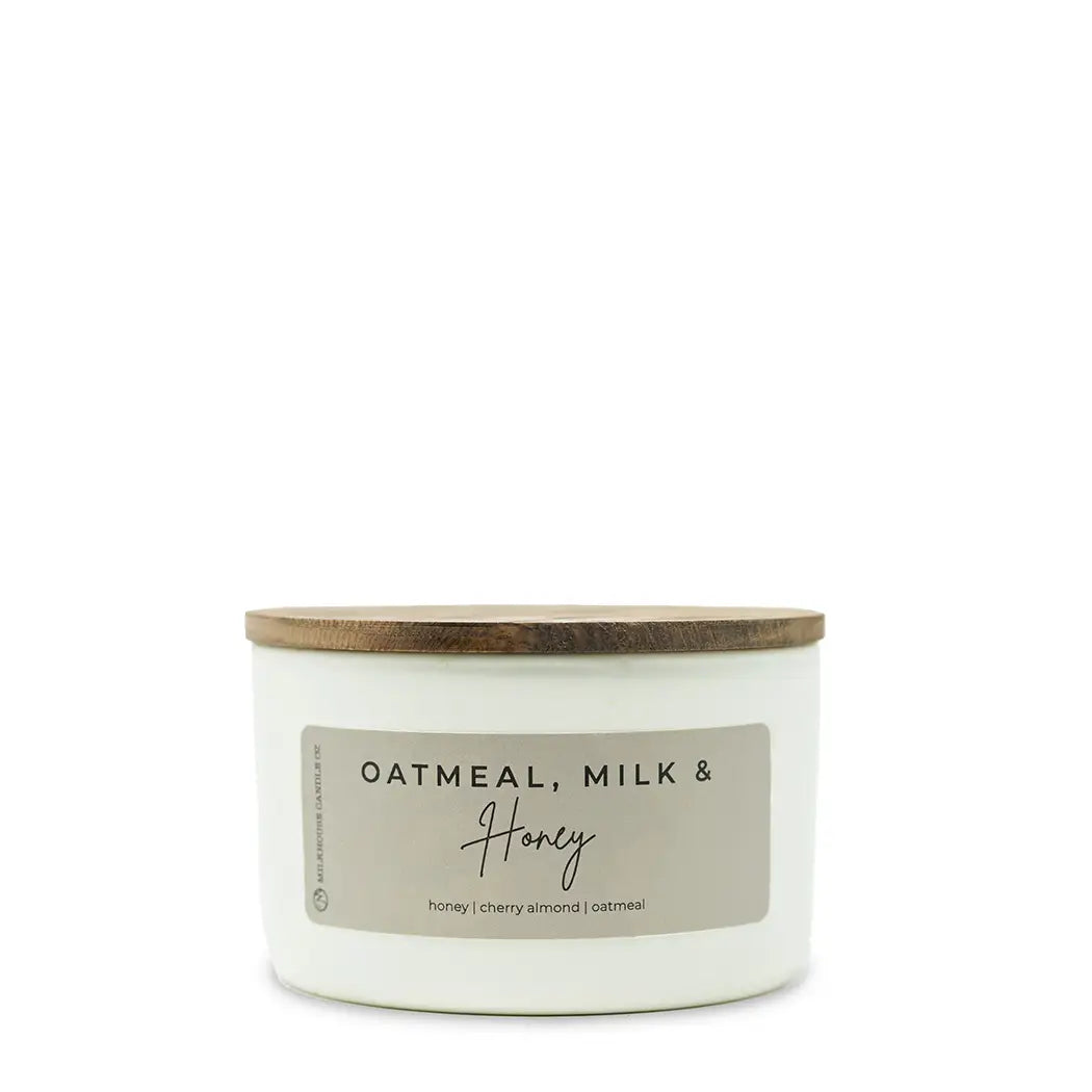 MILKHOUSE 10OZ. SIGNATURE STATEMENT CANDLE - MILK & HONEY