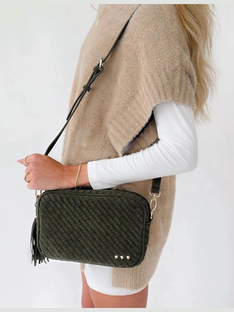 THE WILLOW SUEDE SHOULDER BAG - various