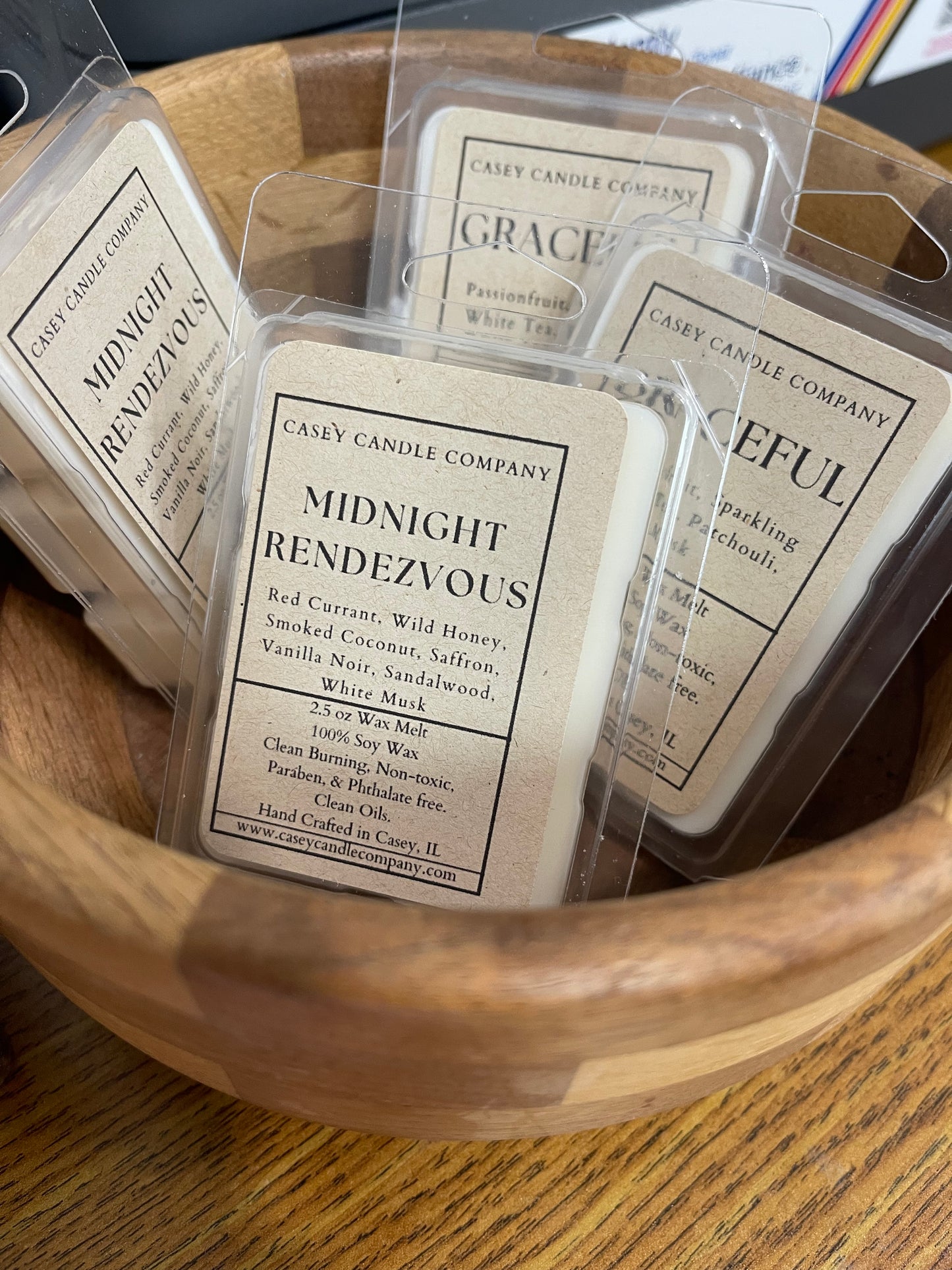 2.5oz. SOY WAX MELTS- various