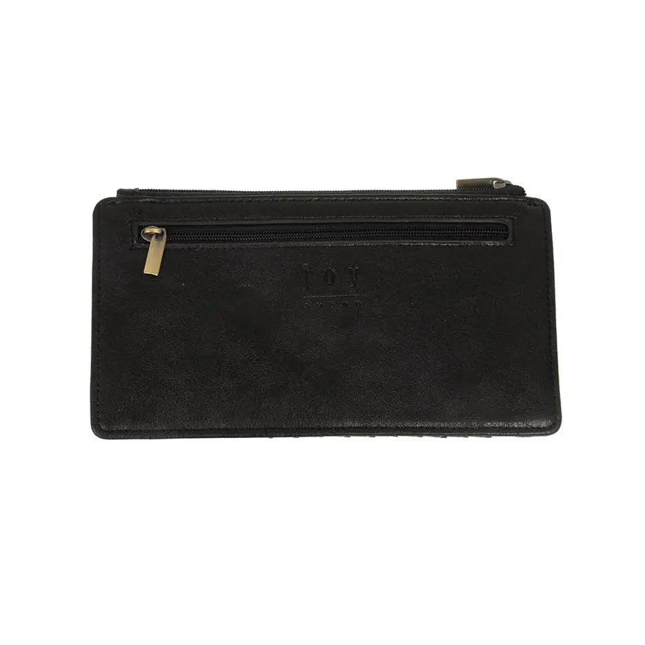 THE KARA MINI WALLET SLEEVE - black
