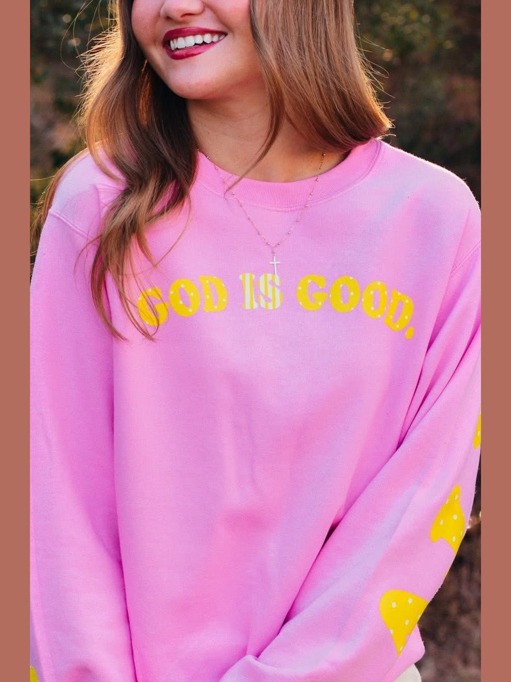 THE GOD IS GOOD GRAPHIC SWEATSHIRTS