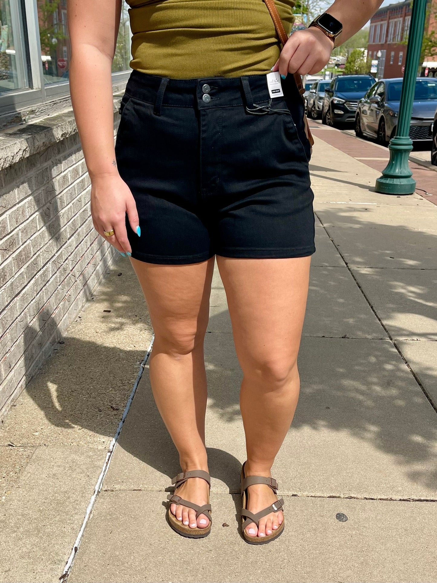 THE ANA WEEKENDER SHORTS - black