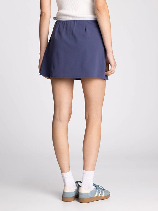 THE VALLEY LUX SKORT - navy