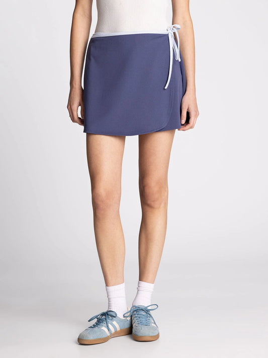 THE VALLEY LUX SKORT - navy