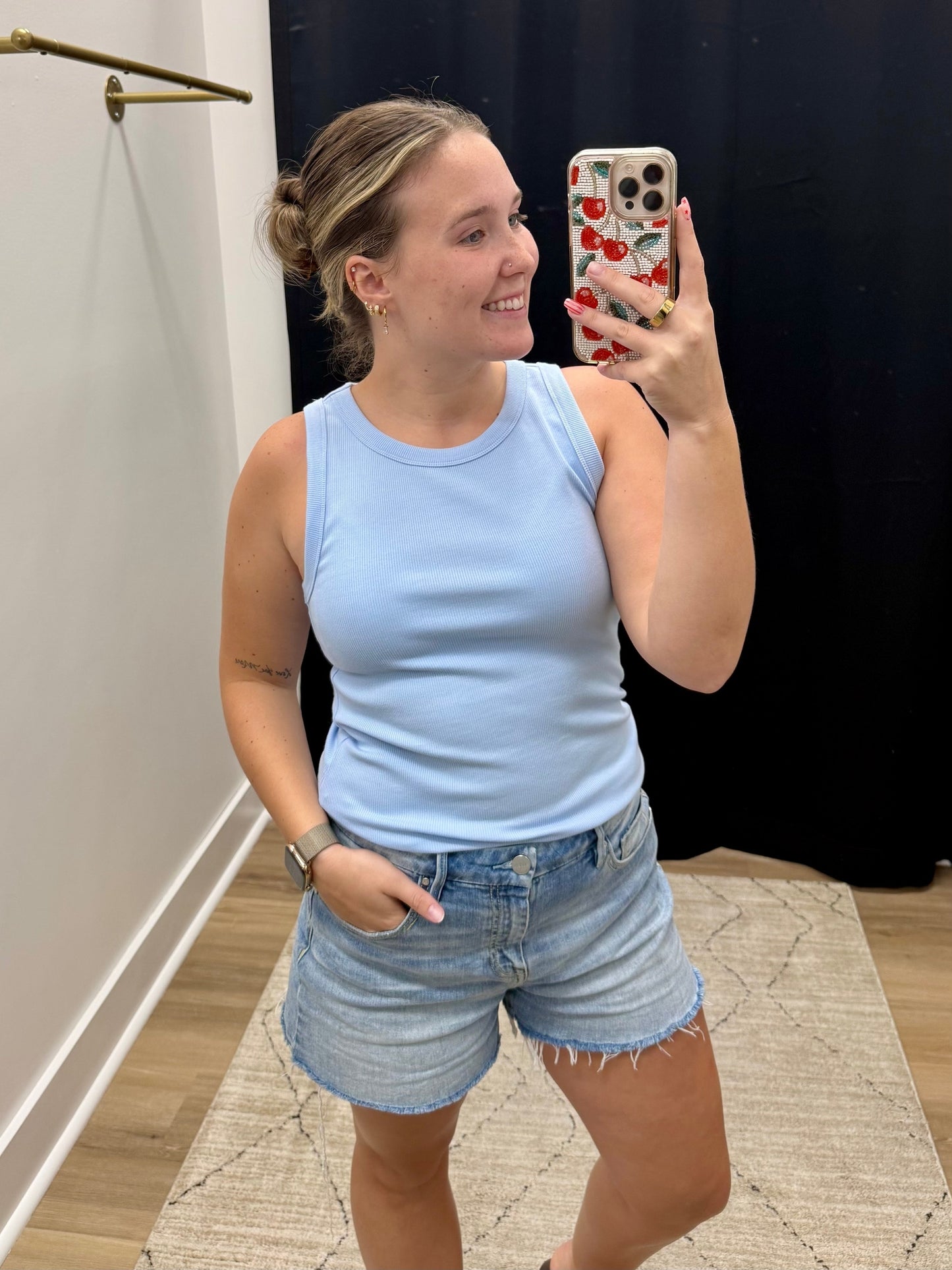 THE EDLIN TANK - windsurfer blue