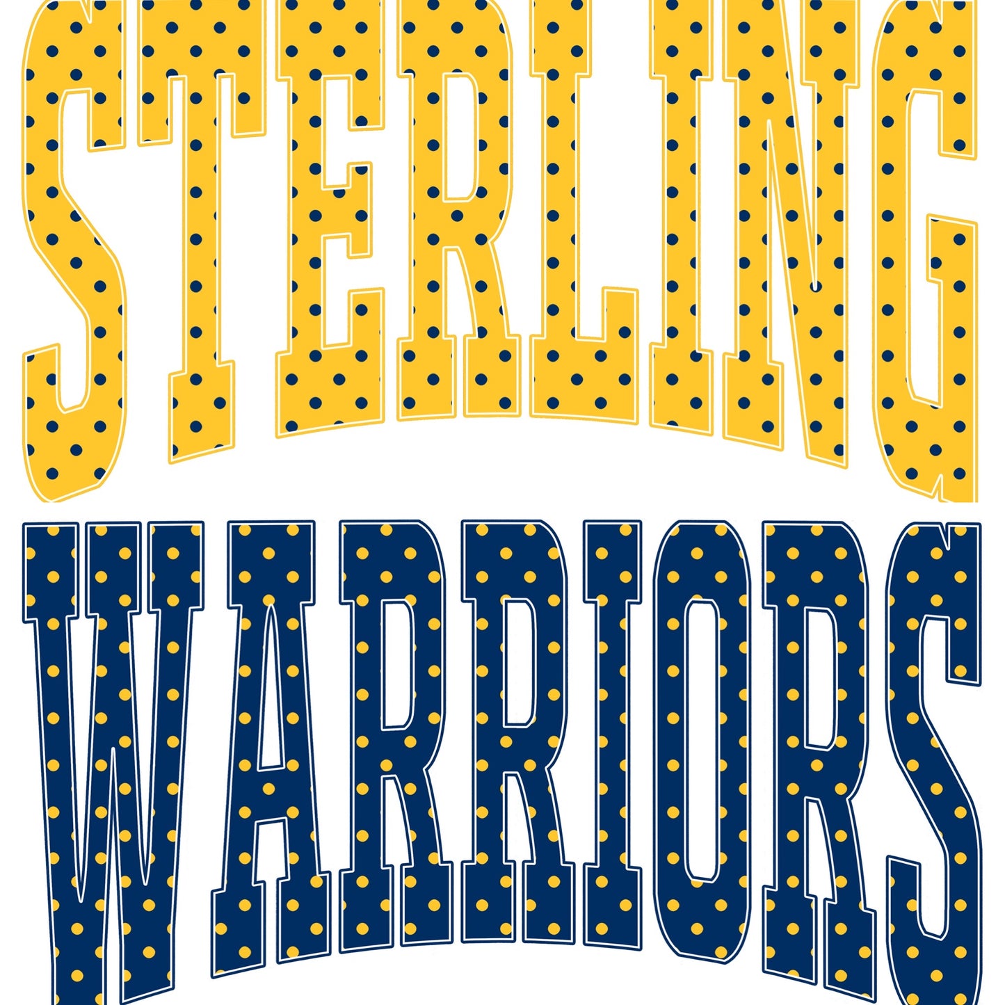 SCHOOL POLKA DOT REVERSIBLE MOCKNECK SWEATSHIRTS - Sterling preorder
