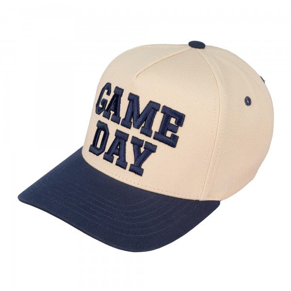 THE GAME DAY BASEBALL HAT- various colors
