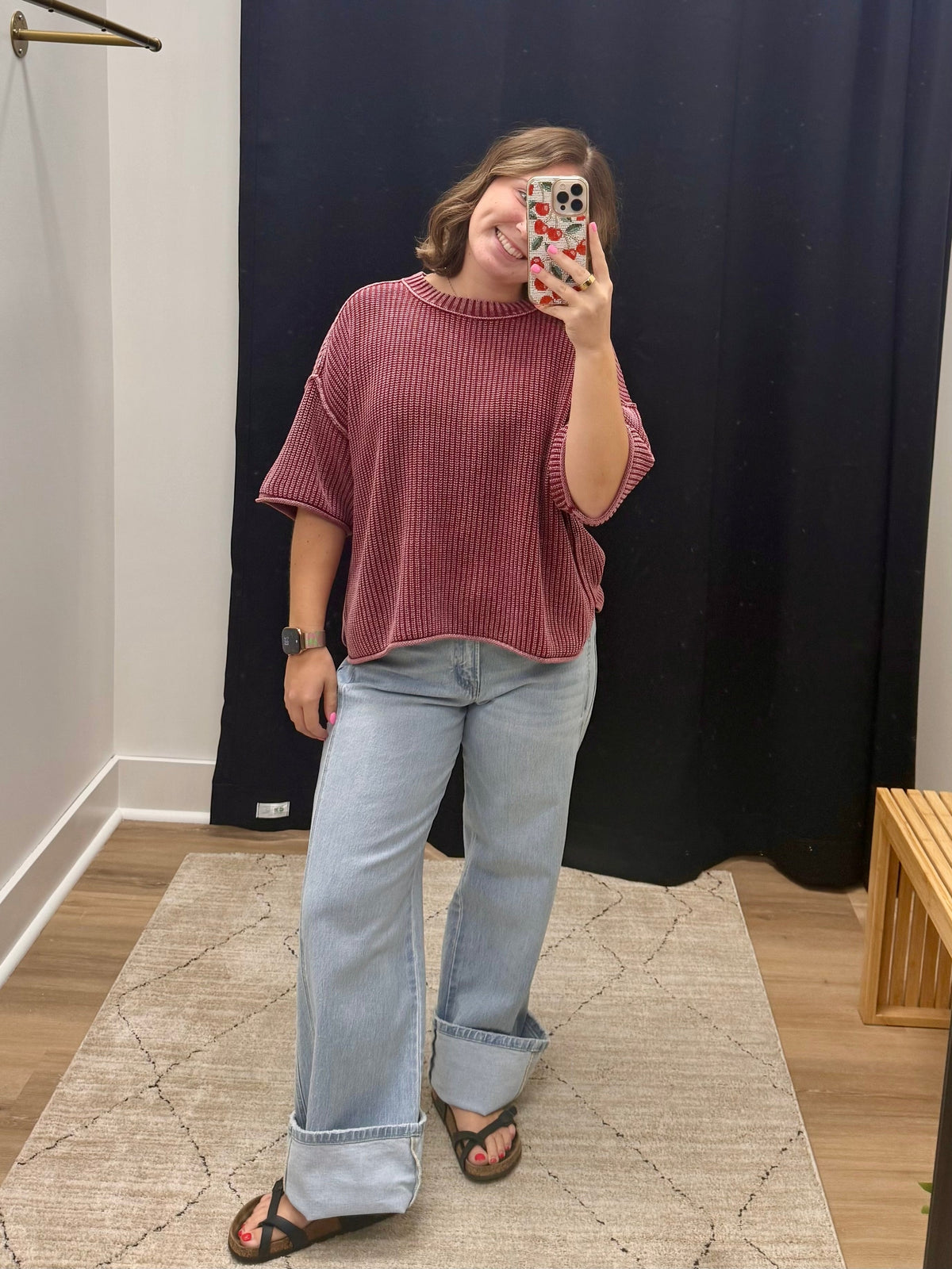 THE NATALIE MINERAL WASHED SWEATER - 2 colors