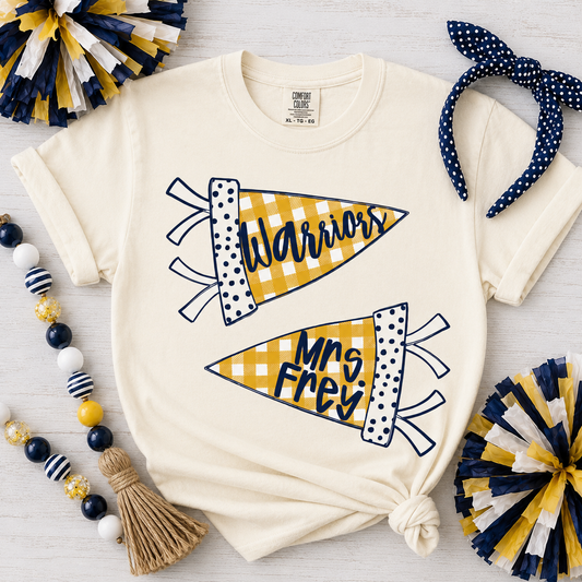 PREORDER CUSTOMIZED COMFORT COLORS SCHOOL/TEACHER TEE