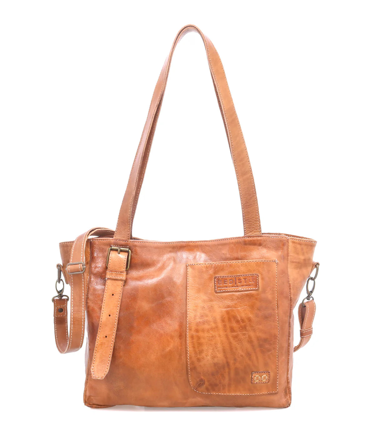 BEDSTU EXPLICIT LTC MEDIUM SIZE LEATHER TOTE - tan dd