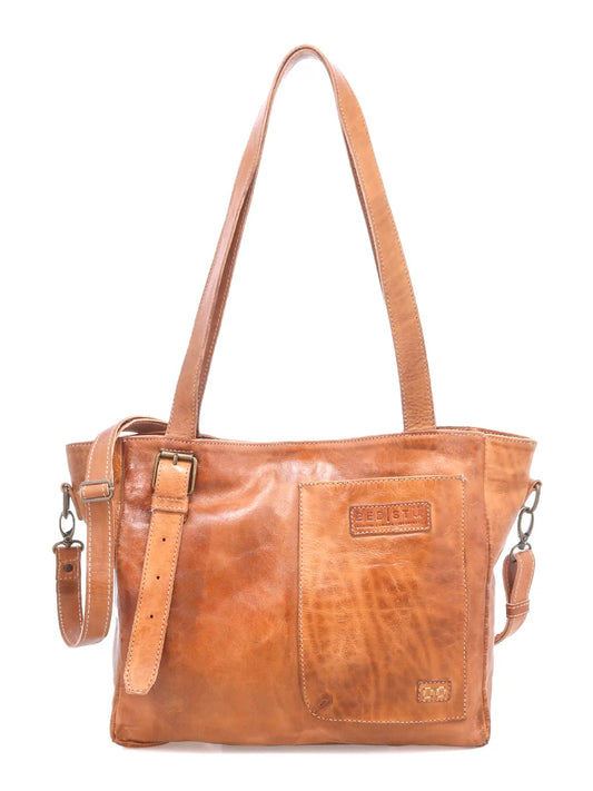 BEDSTU EXPLICIT LTC MEDIUM SIZE LEATHER TOTE - tan dd