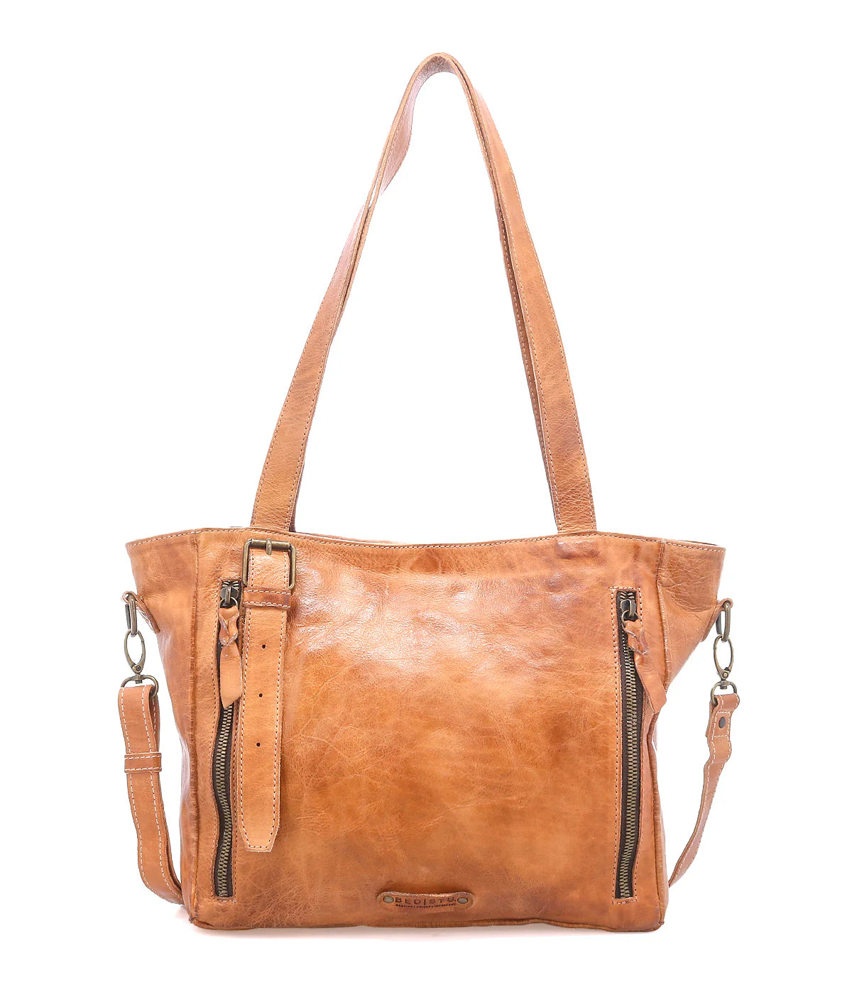BEDSTU EXPLICIT LTC MEDIUM SIZE LEATHER TOTE - tan dd