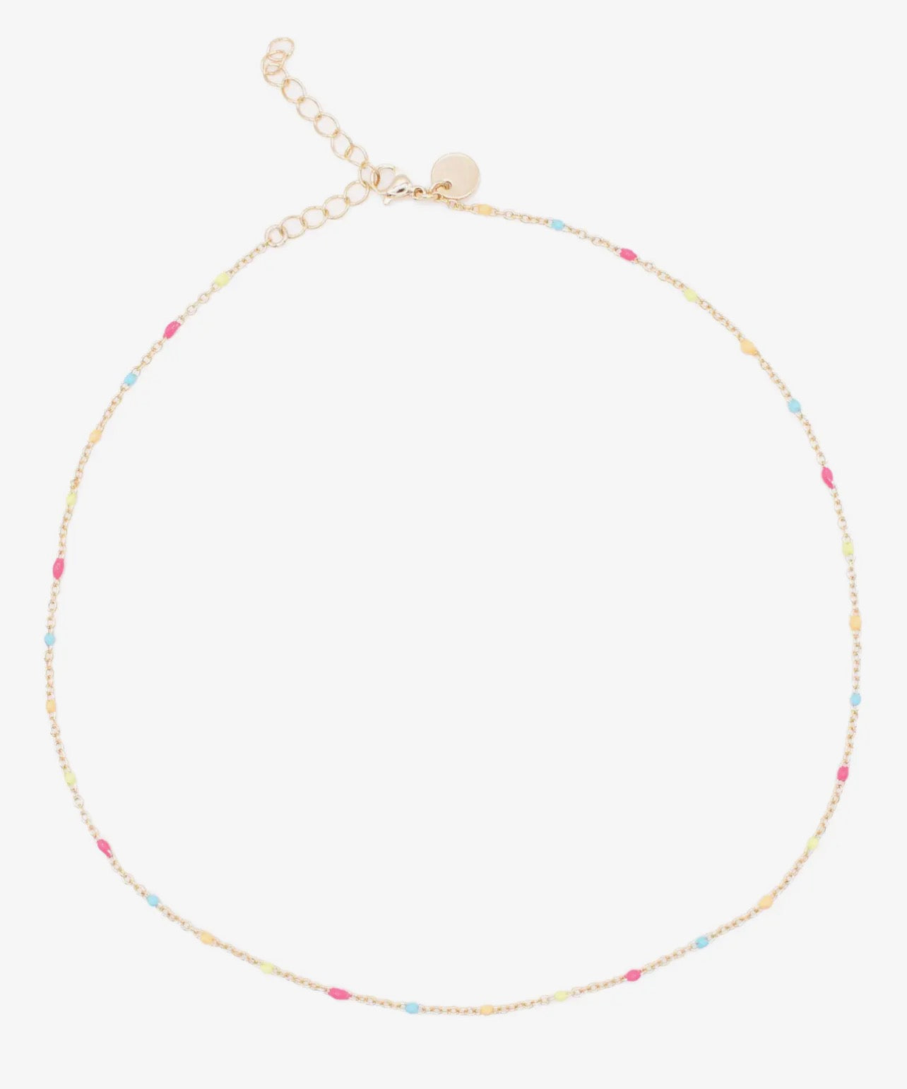 THE CONFETTI THREADER CHAIN - gold