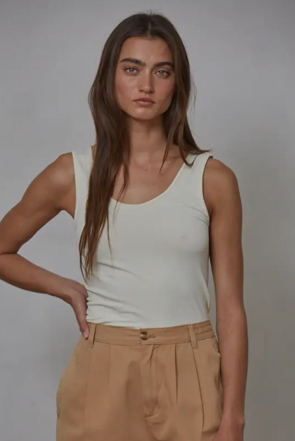 THE THANKFUL FOR YOU BASIC LAYERING TANKS - 3 colors