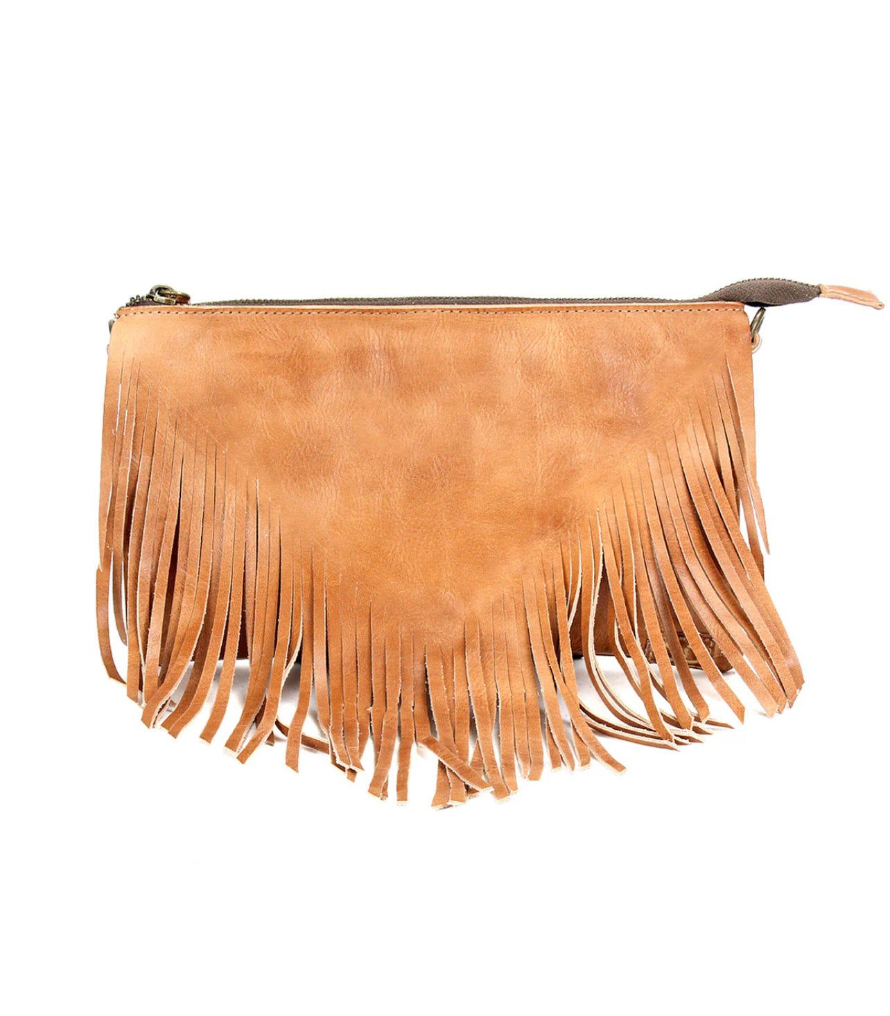BEDSTU GENUINE LEATHER SILVER ROCK CROSSBODY - tan DD
