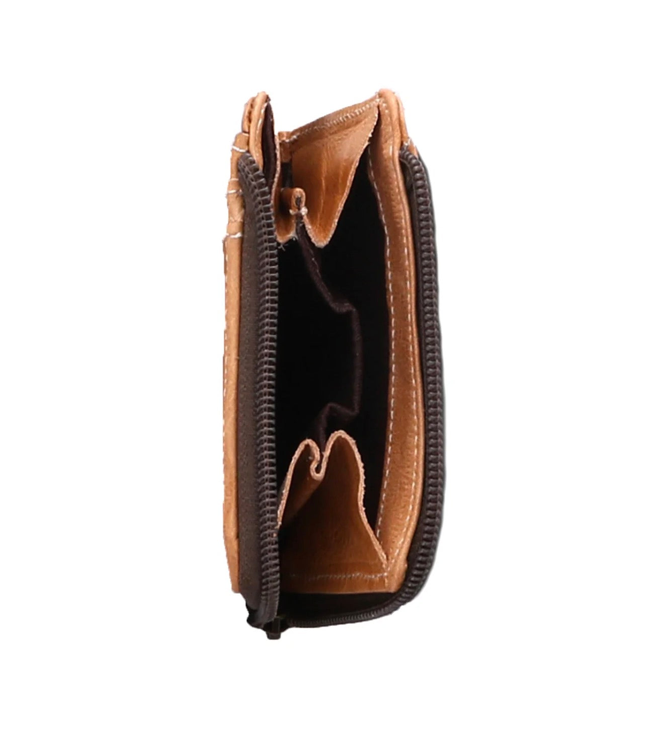 THE CARRIE BEDSTU WALLET - tan rustic