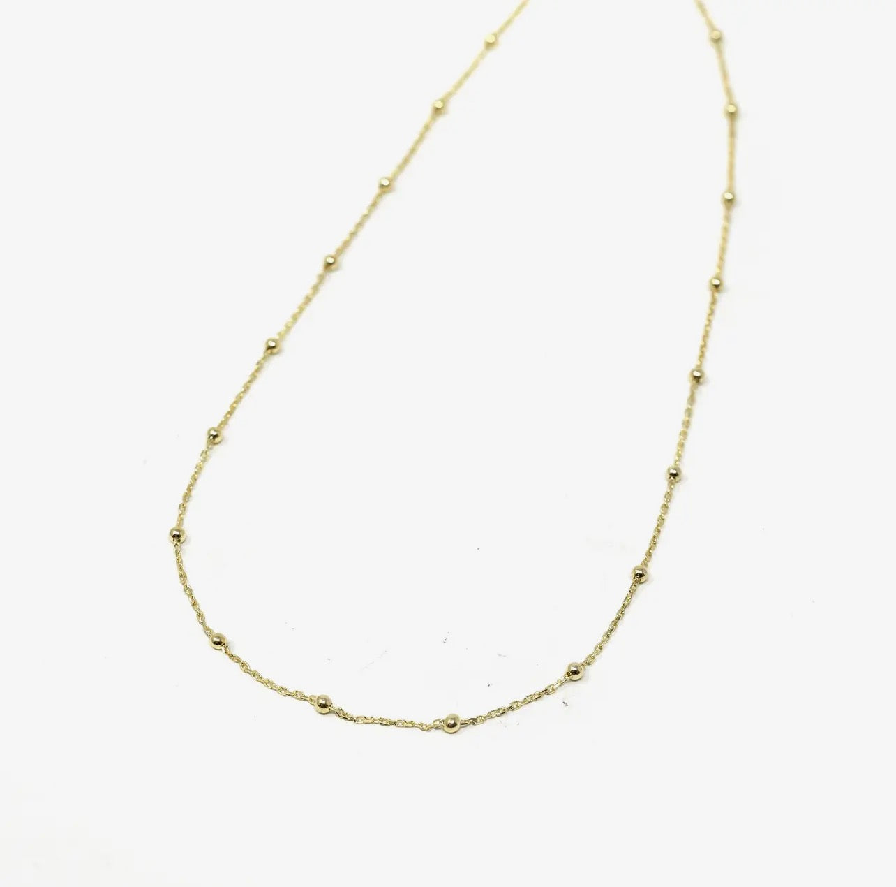 THE BABY BALL NECKLACE - gold